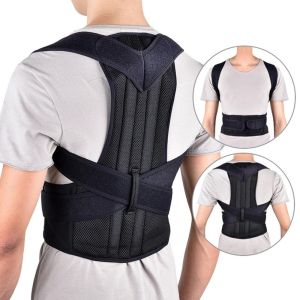 Back Straightener Posture Corrector for Men Adjustable Spine Back Support for Men Back Supporter for Back Pain Breathable Back Brace for Upper and Lower Back Pain Relief Back Supporter Posture Improving Back Posture and Providing Lumbar Back Support