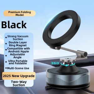 NPC | Rotating Magnetic Foldable Multi-Scene Use Vacuum Adsorption Car Phone Holder