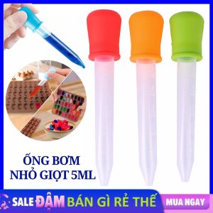 Ống Hút Bón Sữa Cho Bé Loại 5ml - Ống Bơm Nhỏ Giọt Làm Kẹo Chip Chip Dụng Cụ Hút Sữa Tiện Lợi