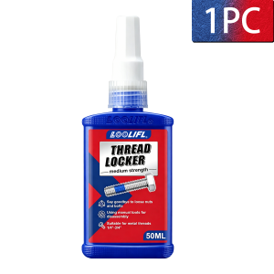 10ml 50ml 243 271 Thread Locker Screw Glue Blue Red Medium High Strength Anti-loose Thread Sealant Metal Bolt Lock Adhesive Tool