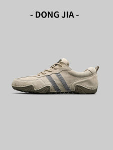 รองเท้าผ้าใบลำลองคุณภาพสูงสไตล์ย้อนยุคสำหรับฤดูใบไม้ร่วง รองเท้าผ้าใบแบบสวมสำหรับผู้ชายไซส์ใหญ่ รองเท้าผ้าใบแบบสวมสไตล์ย้อนยุค