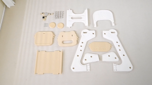 BYJ DIDI BEAR Growing Chair Dining Chair Multifunctional Stool and Highchair