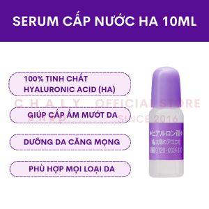 Serum cấp nước cho da Hyaluronic Taiyou No Aloe 10ml nội địa Nhật