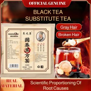【Black Hair Nourishing Herbal Tea】Black Tea Substitute Tea Rich In Herbs Revitalizes Hair