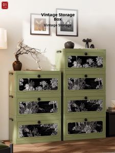 Foldable Assembly-free Storage Cabinet