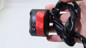 Domino TFX Right Switch Modification Parts Start and Stop Integrated FOR YAMAHA/KAWASAKI