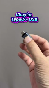 Bộ chuyển đổi USB 3.0 sang Type-C tương thích nhiều thiết bị điện tử