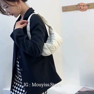 พร้อมส่ง🌼 กระเป๋าสไตล์เกาหลี กระเป๋าสะพายไหล่ กระเป๋าคล้องแขน เหมาะกับวันสบายๆ