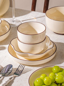mornenjoy | Glazed Ceramic Dining Set