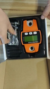 【COD】Portable Mini Digital Scale 300KG LED Display Industrial Crane Scale Weight Heavy Duty Hanging Hook Scales  For Fishing luggage Travel Weighing Kitchen Weighing Tools LED Digital Electronic Hanging Scale