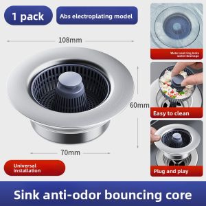 TEM | Deodorizing Pop-Up Stopper Drain Accessories