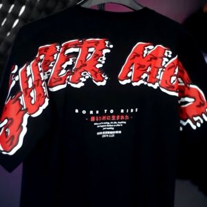 Kaos Racing Supermoto Born To Ride Baju Distro Motor Sport Motocross Super Moto Tshirt Otomotif GBA3889