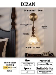 DIZAN | Vintage French Style Atmosphere Wall Light