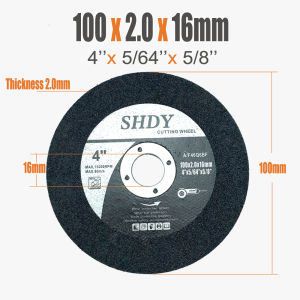 100/125mm Angle Grinder Metal Cutting Grinding Wheel for Metal Steel Cutting Shaping and Polishing Multipurposes Cutting Tool