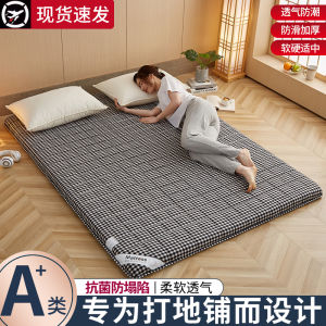 Foldable Soft Mattress Floor Mat Summer Renting Household Use Anti Moisture Sleeping Pad Lazy Bed Modern Simple Design Bedding