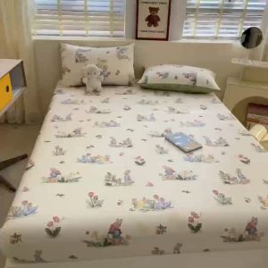 Abraca แผ่นผ้าฝ้าย 800TC นุ่มและระบายอากาศ 11 นิ้วกระเป๋าลึก 1 ชิ้น ติดตั้งพอดีกับขนาด 3-6 ฟู ด้วยความยืดหยุ่น แสดงผลงานแบบน้อยุธรรมประสิทธิภาพ สร้างความสวยงามให้เห็นได้