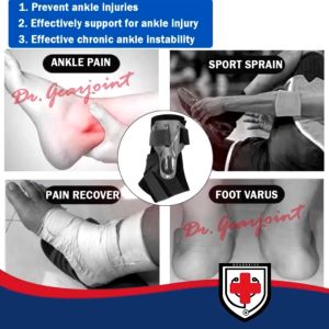 1PCS Ankle Brace sokongan sukan Ankle Protector Pain Relief pemulihan penyokong mampatan Ankle sokongan kecederaan penyokong Pad laras Ankle Corrector Pad sakit menyokong pengawal elastik pemulihan kecederaan untuk sukan Running bola keranjang