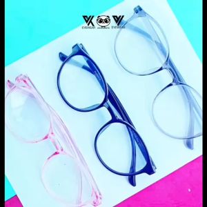 Kacamata PHOTOCROMIC PX-3030 Oval ANTI RADIASI UV Lensa Berubah warna Sunglass Blueray BluLightcrmc Bluecromic Minus & Plus Korea Fashion pria dan wanita