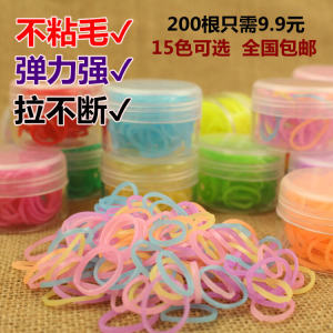Pet Hair Ties Doggie Hair Bands for Yorkie Shihtzu Teddy Bichon Non-Stick Hair Beauty Dog Accessories Hair Braiding Bands
