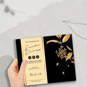 [100 pcs] Blangko Undangan Pernikahan - Blangko Undangan Nikah Kosongan Rindu 14
