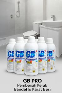 GB Pro Pembersih kerak Keramik Karat Besi Pembersih Super Ampuh isi 500ML Pembersih Berkualitas Tinggi