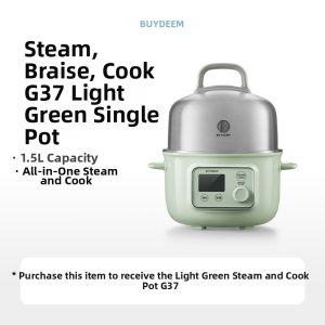 BUYDEEM | Multifunctional Steam Cooker Small Stainless Steel