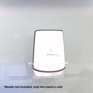 Wall-Mounted ORBI Router Stand Anti-Fall No Drilling Required Suitable for Netgear ORBI RBK852/3RBS850 Angel Ring Stand