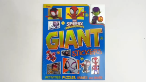 Marvel Spidey & Amazing Friends Giant Sticker Book With Fun Activities Puzzles & More For Kids