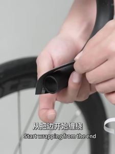Road Bike Handlebar Tape Anti Slip Silica Gel Shock Absorption Reflective Colorful Cycling Bicycle Bar Tape
