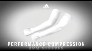 ADIDAS Băng Bảo Vệ Cánh Tay ADSL-1334BK Performance Compression Arm Sleeves (1 Cặp) - Phụ Kiện Thể Thao Chính Hãng Bảo Vệ Chống Chấn Thương Khi Tập Luyện