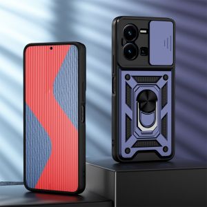 เคสสำหรับ XIAOMI POCO C75 Redmi 14C 4G 5G 2024เคสป้องกันเลนส์กล้องสไลด์ POCOC75 C 75 Redmi14C กันกระแทกเกราะป้องกันโทรศัพท์ที่ยึดโทรศัพท์ในรถ