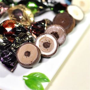 Nevsky Brand Chocolate Black Beauty Tiramisu Truffle Flavored Heart Shaped Candy Gift Box Russian Chocolates Fruit Sugar Snacks