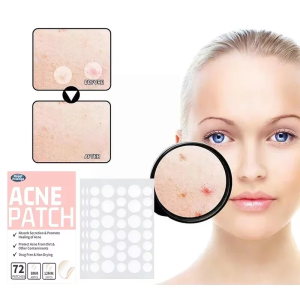 72/144pcs Invisible Acne Patches Pimple Anti-Acne Hydrocolloid Patches Waterproof Spots Marks Concealer Repair Sticker Skin Care