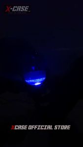 X-Case Biled Laser Socket H4 Premium Devil Eye 3 Warna Flat Cut Off Cahaya Putih Kuning 30 W XC H4