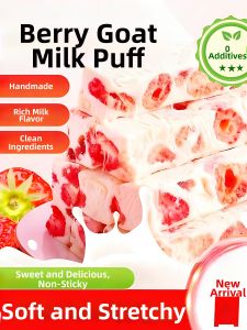 GUOXIANGQIAN | Handmade Long Strip Snowflake Cake Strawberry Blueberry Mango Flavors
