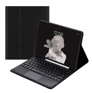For IPad 10th Gen Touchpad Keyboard Case Pro 11 2024 Air 6 5 4 10.9 Inch 10.2 7 8 9th Air 3 Pro 10.5 Foldable Smart Cover Funda