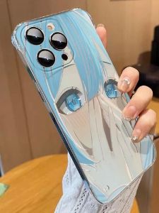 Acrylic Phone Case for IQOO13 Half Cover Transparent Shockproof Cartoon Future Girl Initials Male Female New Model 12 11 10 9 8 7 pro