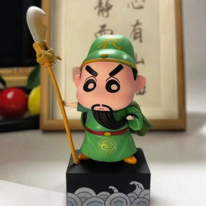 Bút Chì Xiao Xin Guan Yu Mô Hình Trang Trí Bàn Làm Việc Phòng Khách Quà Tặng Cho Bạn Bè Đồ Chơi Thủ Công Bằng Nhựa