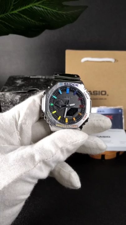 CASIO G-Shock GM-2100 Series Jam GShock Pria GM-B2100 Rainbow