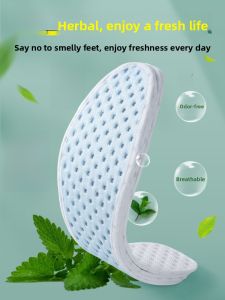 LINGMIAO | Deodorizing Absorbent Breathable Anti-slip Summer Shoe Insoles for Women