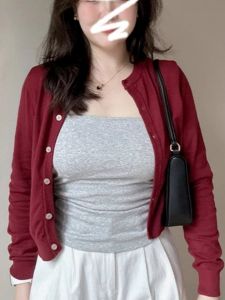 HUOLISI | Autumn New Lazy Light Outerwear Knit Cardigan