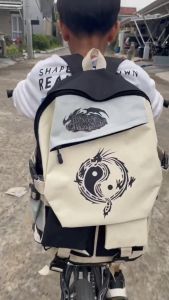 Bee.id - Tas Ransel Sekolah Anak Laki-Laki Karakter Anime Ragna Crimson Masa kini Lucu / Tas Sekolah Anak Cowok Premium Quality Kapasitas Besar Trend Backpack Anak Best Seller / Tas Ransel Sekolah Multifungsi / Tas Ransel Anak Cowok Serba Guna