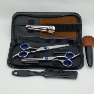 11 PCS Set Haircuts Hair Cut Barber Hairdresser Scissors Set Hair Thinning Scissors Hairdressing Shears Set Professional Salon Hair Scissors Shears Set