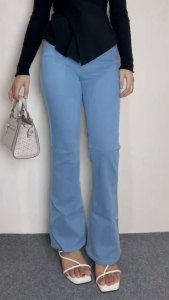 HW Cutbray Jeans Wanita - Celana Cutbray Strecht Kekinian - Cutbray Flared- Streetch Premium Quality Arten Jeans