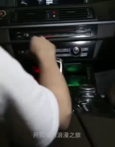 Car LED Light Cup Mat Automotive Interior USB 7 Colors Atmosphere Lights Lamp Drink Holder Anti-Slip Mat Products
