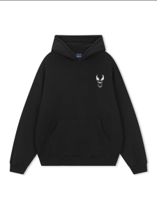 American High Street Casual Venom Spider Loose Retro Heavy Trend Fleece Hoodie Long Sleeve Jacket for Teenagers Autumn Winter