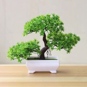Cây Bonsai Giả Mô Phỏng Trang Trí Nhà Cửa Bàn Phòng Ngủ Ngoài Trời Làm Bằng Nhựa Cây Giả Đồ Trang Trí.