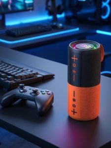 TOFON | Wireless Bluetooth TWS Magnetic Outdoor Speaker with Heavy Bass and Long Battery