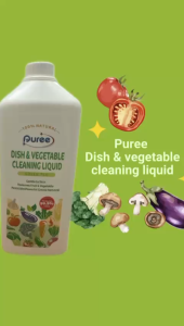 Puree Dish & Vegetable Cleaning Liquid