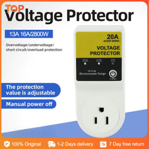 Power On Delay Voltage Power Surge Protector: 3500W 20A Automatic Voltage Switcher